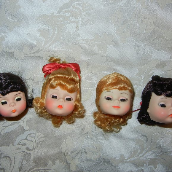 8" Wendy Madame Alexander doll  heads for replacement or customize - Picture 4 of 8